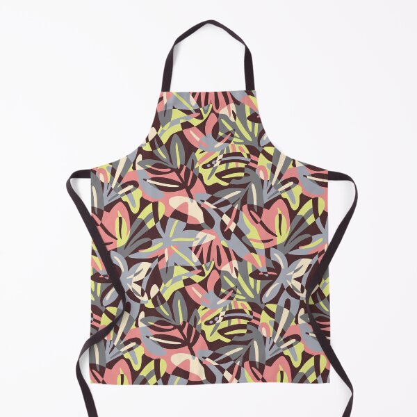 Item preview, Maximalist leaves shapes - paper cut overalapping tropical leaves -  summer pastel color palette designed and sold by Muxune.