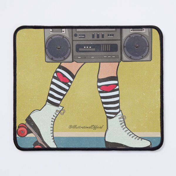Item preview, retro 80s stereo comic art yellow designed and sold by illustrational0.