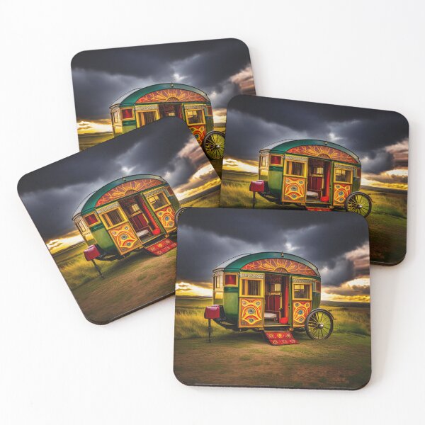 Item preview, The Parked Caravan designed and sold by PictureNZ.