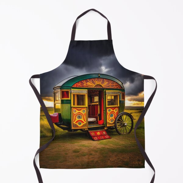 Item preview, The Parked Caravan designed and sold by PictureNZ.