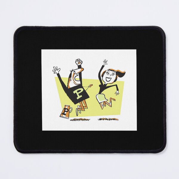 Item preview, male and female cheerleader in mid leap csa images	 designed and sold by rnjqgiqk33.