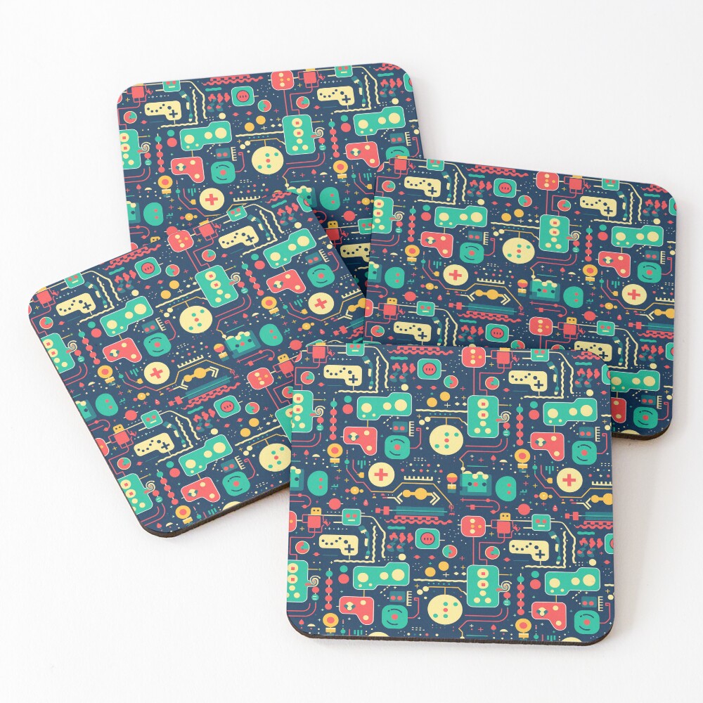 Item preview, Coasters (Set of 4) designed and sold by MidArtForge.
