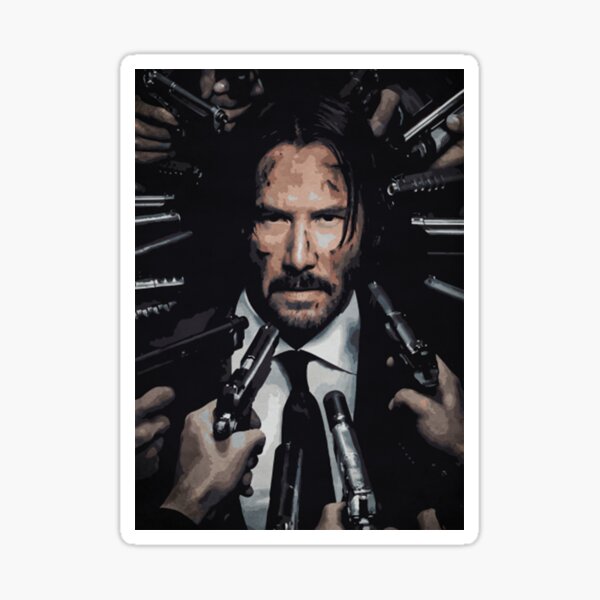 Artikel-Vorschau von John Wick, designt und verkauft von etrgfun.