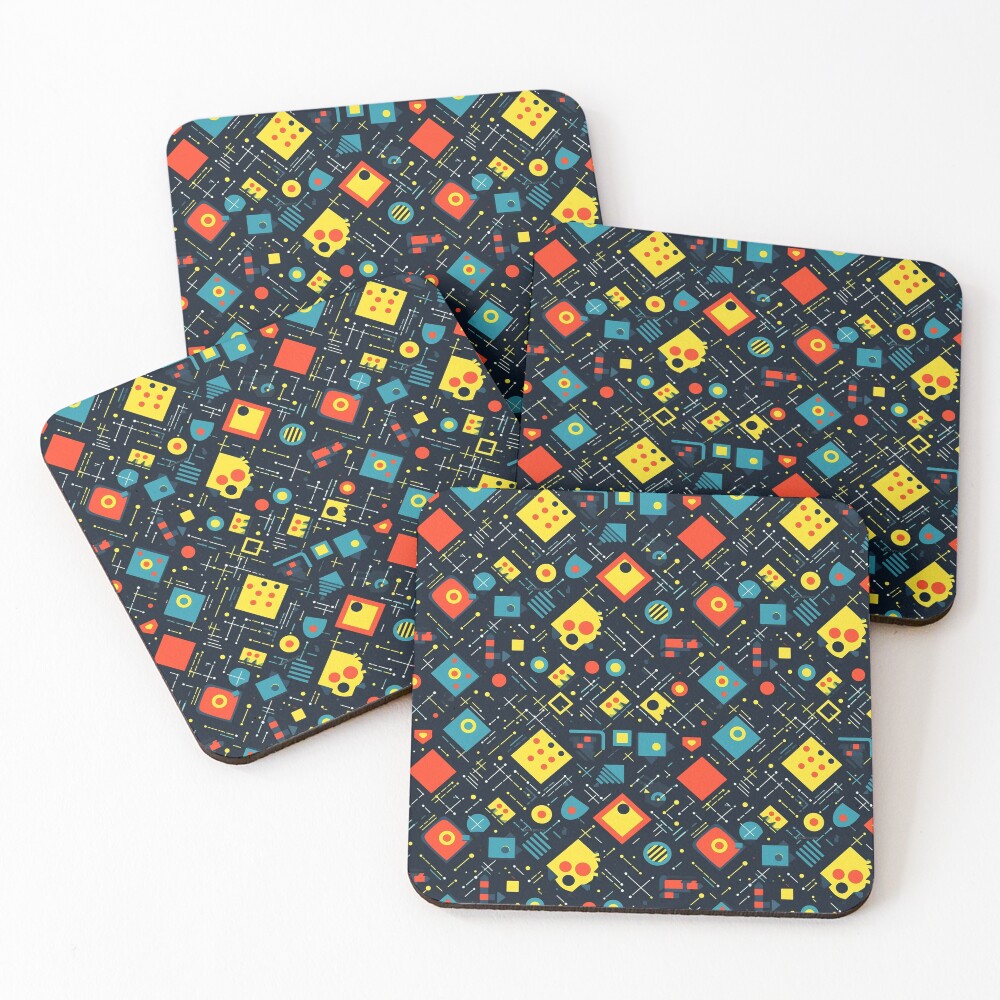 Item preview, Coasters (Set of 4) designed and sold by MidArtForge.
