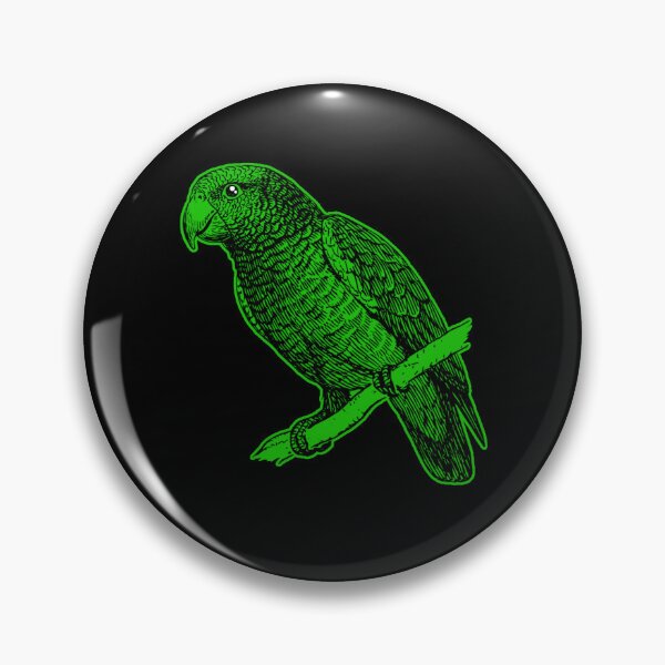 Item preview, Green Parrot Perico Bird designed and sold by dopeandbirds.
