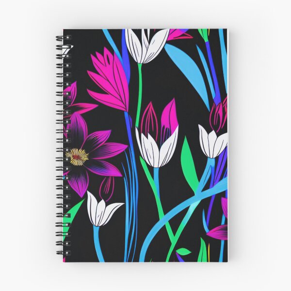 Aperçu de l'œuvre Motif de fleurs violettes créée et vendue par UllaSformat.