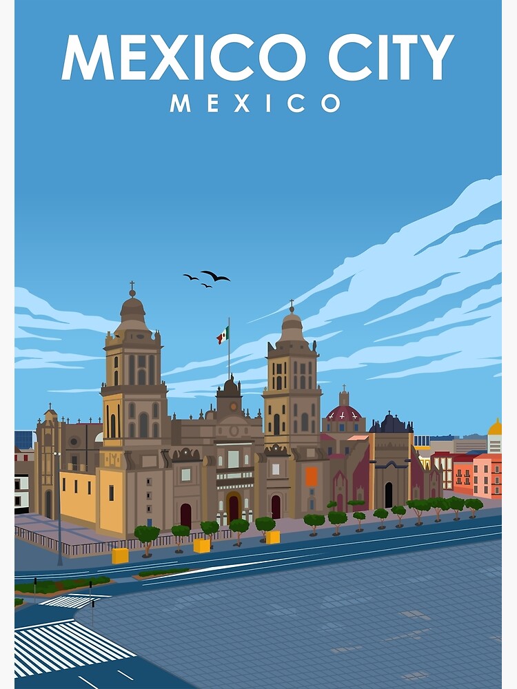 Mexiko cITY vintage Metall Schilder. Retro Souvenir oder Postkarte Vorlage.  Nach Mexiko willkommen Stock-Vektorgrafik - Alamy