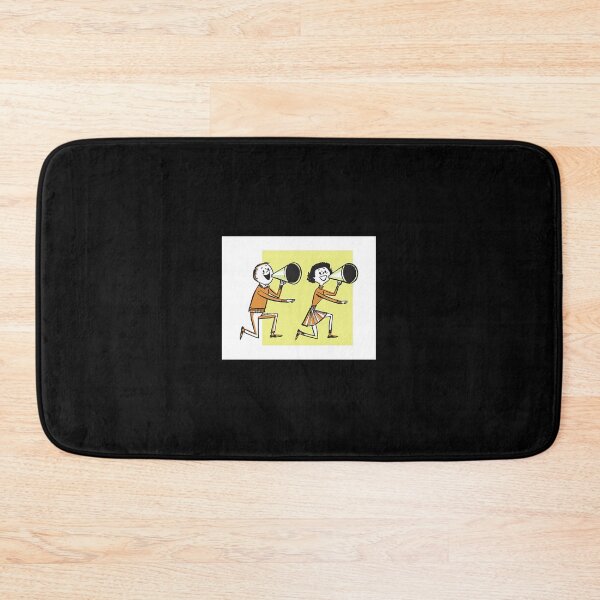 Item preview, male and female cheerleader with megaphone csa images	 designed and sold by rnjqgiqk33.