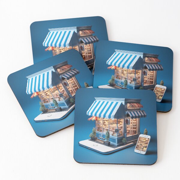 Item preview, 3D Blue Online Shop designed and sold by CarrolyneLorrys.