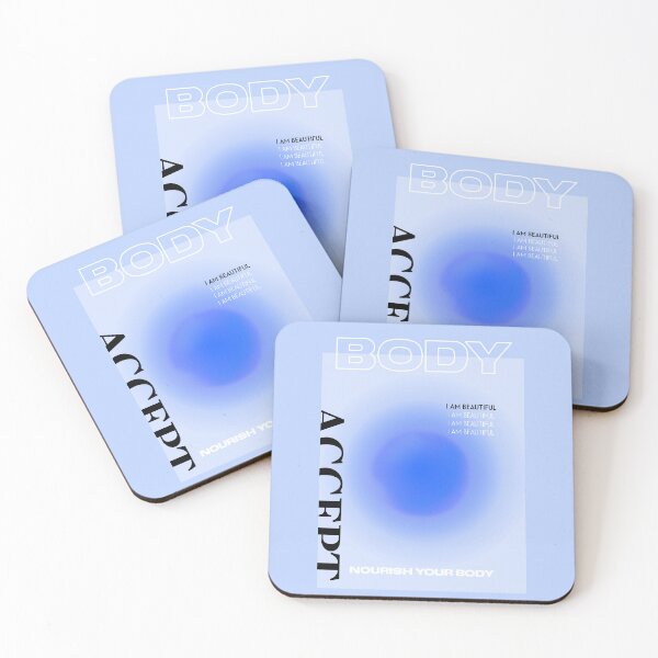 Item preview, BODY Spiritual Gradient Energy Aura Blue designed and sold by posterful.