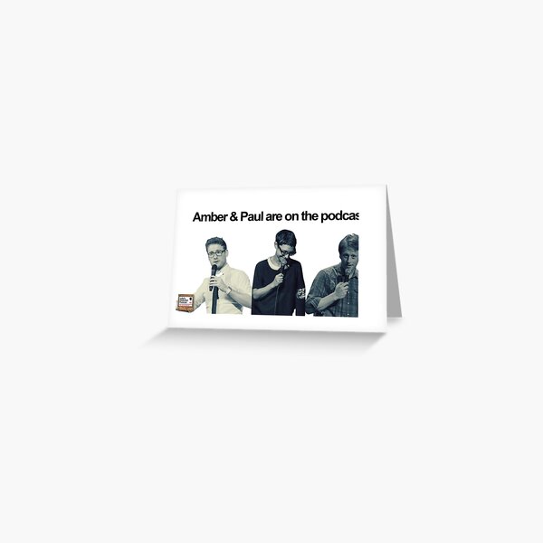 Amber & Paul are on the podcast Greeting Card