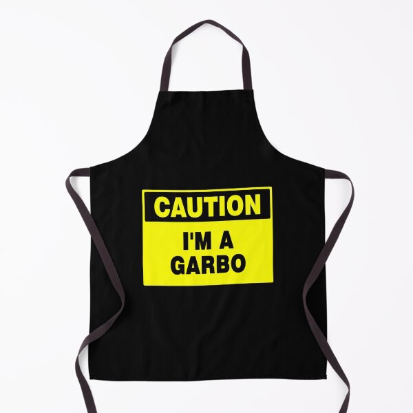 Item preview, Caution I'm A Garbo Yellow Sign designed and sold by AASparksDesigns.