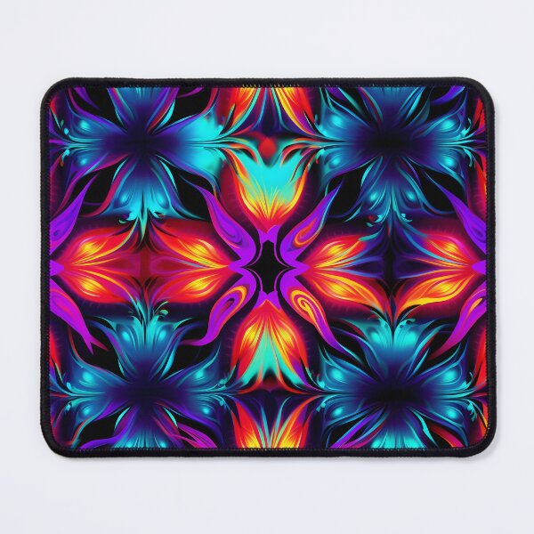 Item preview, "Bioluminescent Glow: Neon Patterns in the Night" designed and sold by Art-Vortex-fr.