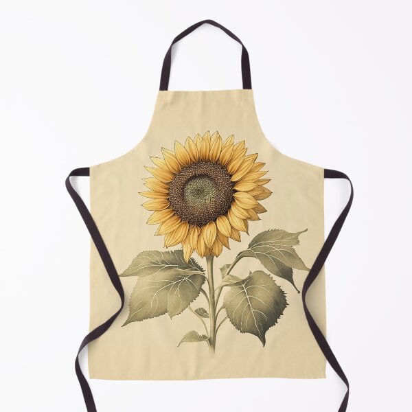 Item preview, Vintage image of Sunflower designed and sold by SimpleWallArt.