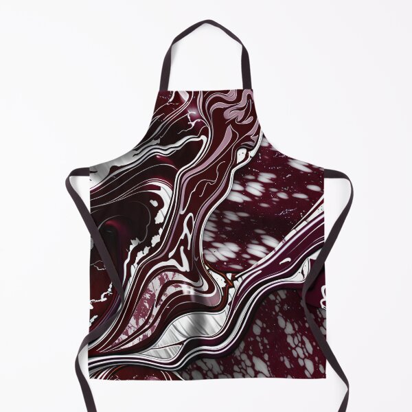 Item preview, Maroon and white marble swirls #4 designed and sold by BirdsnStuff.