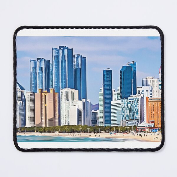 Item preview, Busan Skyline designed and sold by OliLewDesigns.