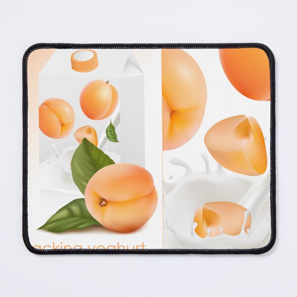 Item preview, Fresh apricot with milk designed and sold by MarcoDesigner78.