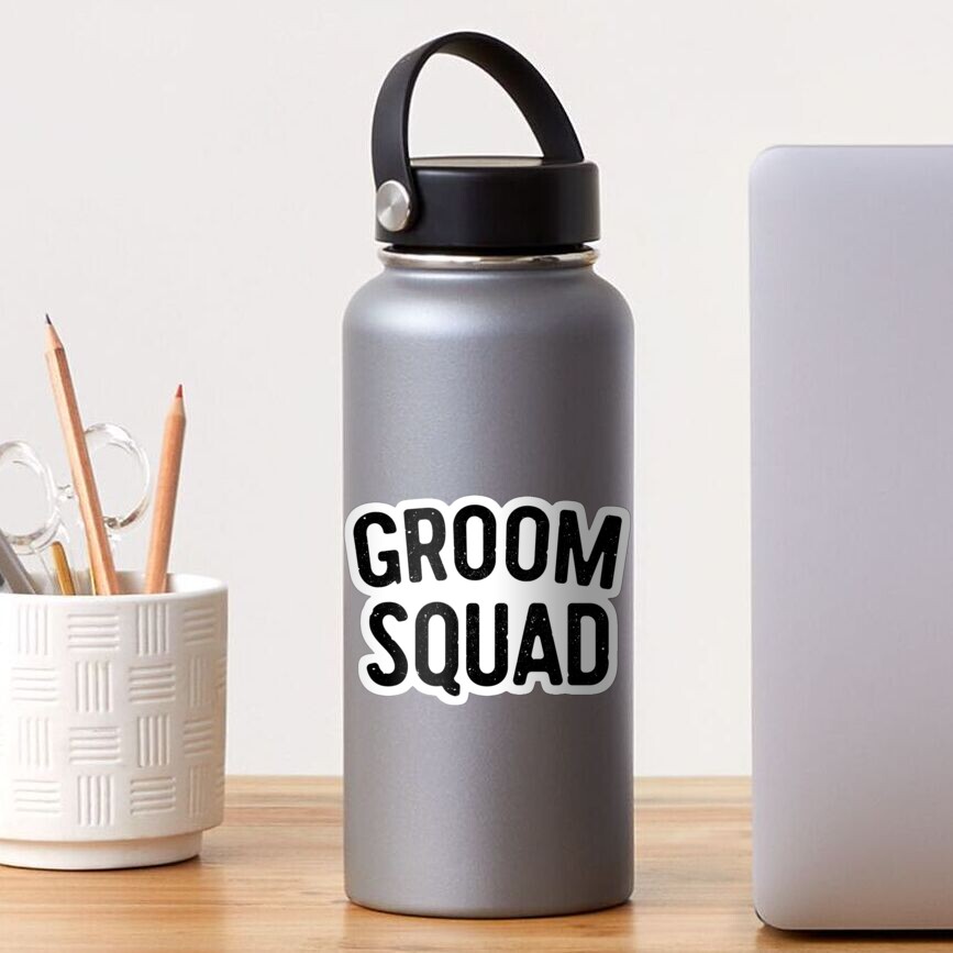 Groom Squad Sticker By Deepstone Redbubble 2797