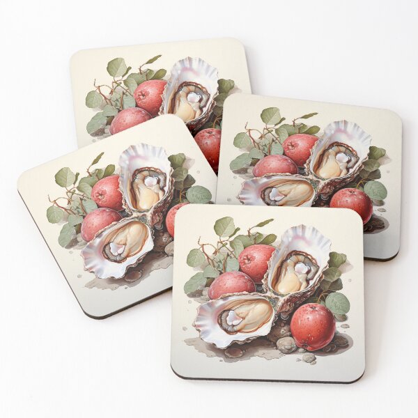 Item preview, Still Life With Oyster And Fruit designed and sold by TheFoodMaster.