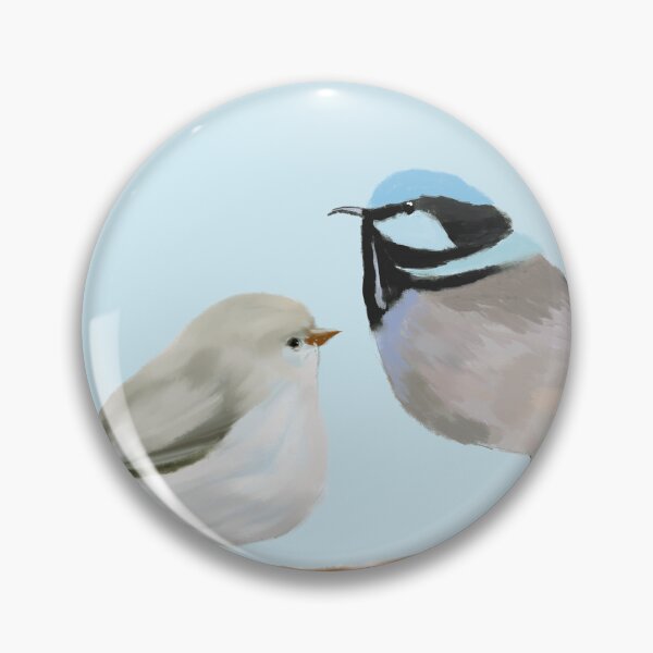 Item preview, Superb Fairy Wren Date designed and sold by Jaana Day.