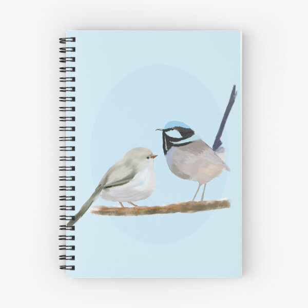 Item preview, Superb Fairy Wren Date designed and sold by Jaana Day.