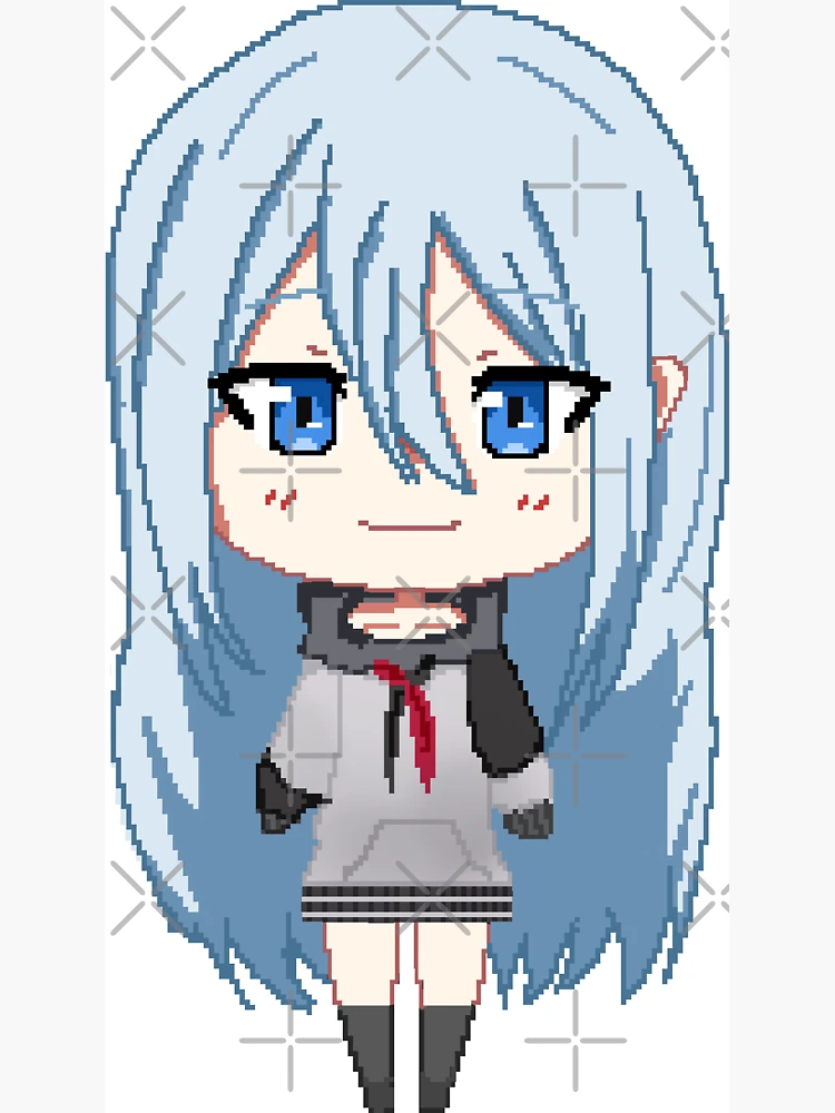 Yoisaki Kanade from Project Sekai Pixel Chibi 