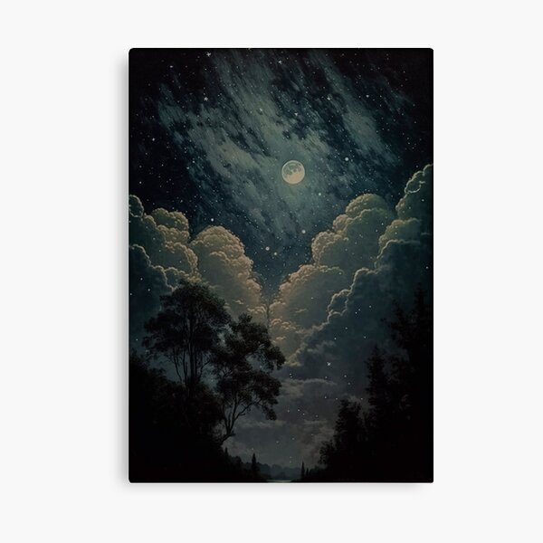 Item preview, Moonlit Night Star Gazing designed and sold by AndreWTomo.