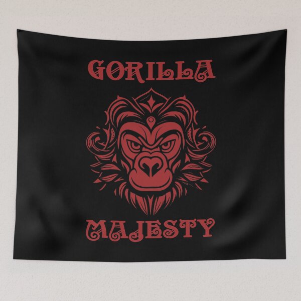 Item preview, Gorilla Coat Of Arms Brown designed and sold by Soulemotion.
