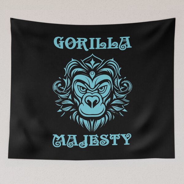 Item preview, Gorilla Crest Cyan designed and sold by Soulemotion.