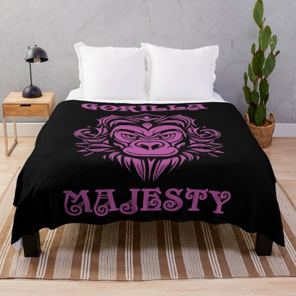 Item preview, Gorilla Coat Of Arms Fuchsia designed and sold by Soulemotion.