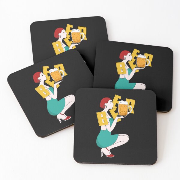 Item preview, International beer day, girl holidng craft beer, beer day designed and sold by TirrellColister.