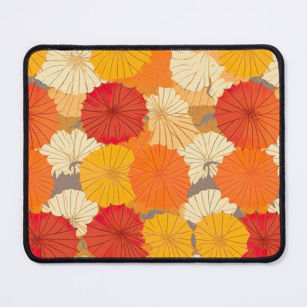 Item preview, Summer modern pop art pattern with umbrella symbols designed and sold by Pflugart.