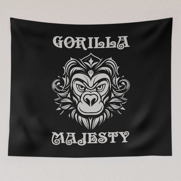 Item preview, Gorilla Coat Of Arms Grey designed and sold by Soulemotion.