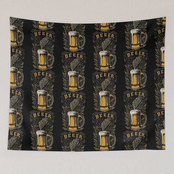 Item preview, Craft beer glass, oktoberfest, beer day designed and sold by TirrellColister.