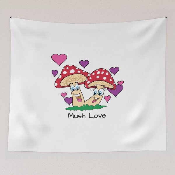 Item preview, Mush Love | Mushroom Lovers designed and sold by FOODGOON.