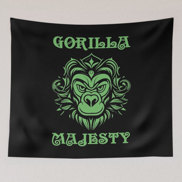 Item preview, Gorilla Coat Of Arms Green 1 designed and sold by Soulemotion.