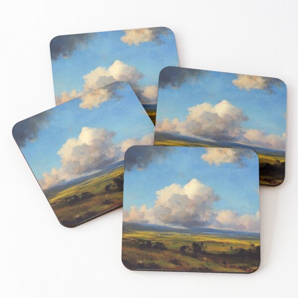 Item preview, Clouds over the village designed and sold by m-y-A-I-A-R-T-.