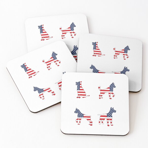 Item preview, American Flag Dogs designed and sold by Marshallamoakohene.