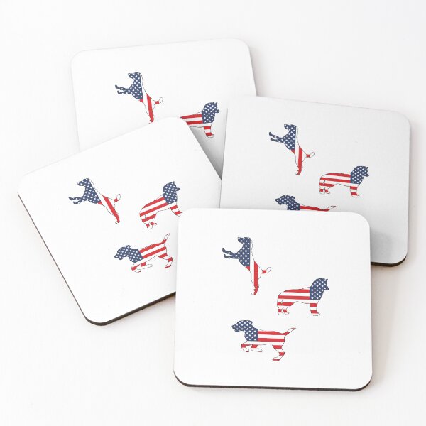 Item preview, American Flag Dog Pack designed and sold by MarshallStickerX.