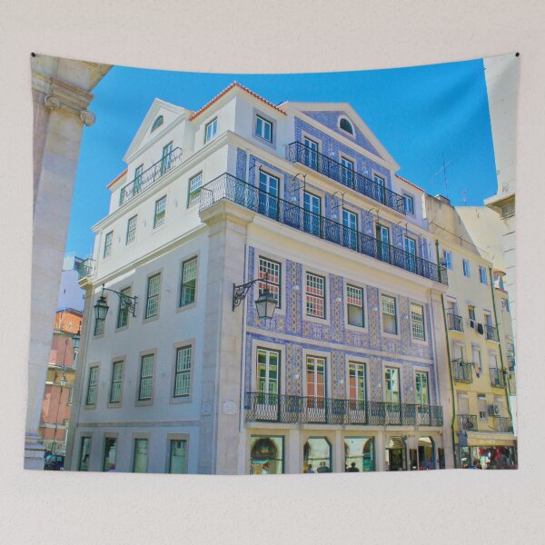 Item preview, Baixa Pombalina. Portuguese tiles at Rua das Portas de Santo Antão. Lisbon designed and sold by Tereza Pilar  Art.