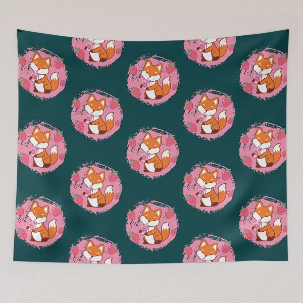 Item preview, Kawaii Fox Strawberry designed and sold by Goodong.