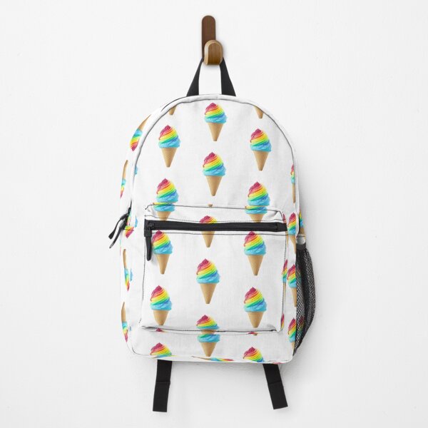 Item preview, Rainbow ice cream icecream cornet frozen summer dessert treat icy cool designed and sold by w1ckerman.