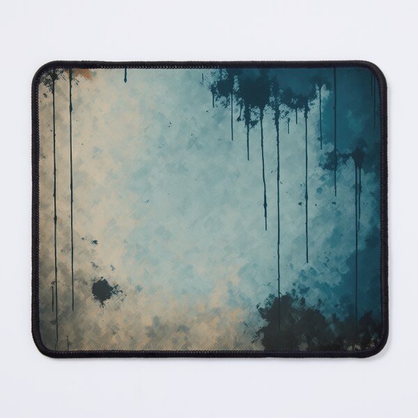 Item preview, Grungy drippy wall with blue and yellow designed and sold by ArtyBuys.