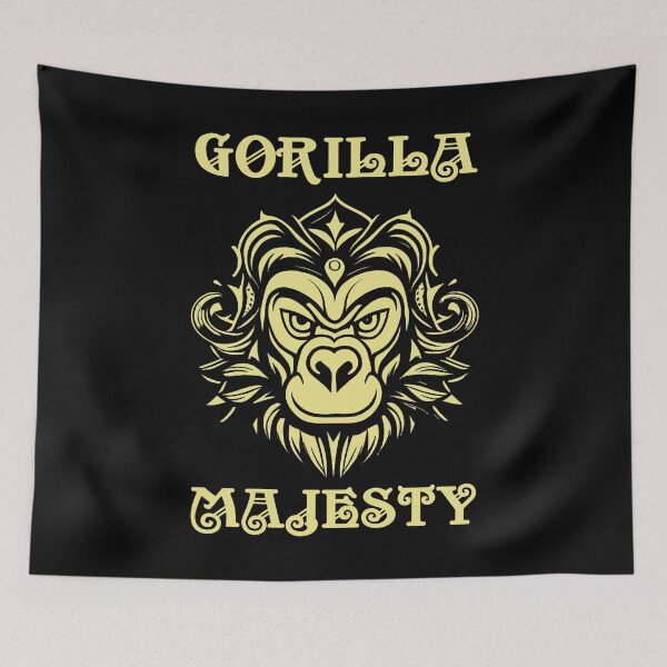 Item preview, Gorilla Coat Of Arms Khaki designed and sold by Soulemotion.
