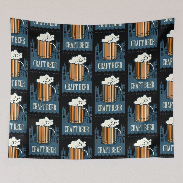 Item preview, Craft beer in town, oktoberfest, beer day designed and sold by TirrellColister.