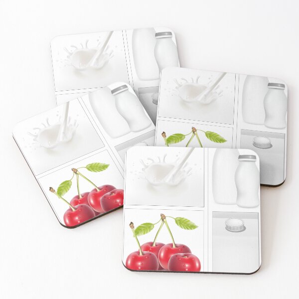 Item preview, Milk and fresh fruit designed and sold by MarcoDesigner78.