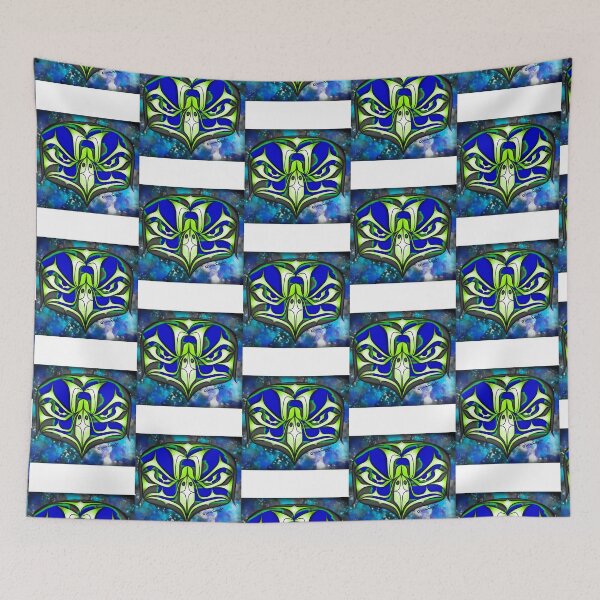 Item preview, Sea-hawk 12th man warpaint  designed and sold by Jaela-Tavera-s.