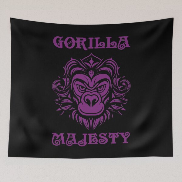 Item preview, Gorilla Coat Of Arms Purple designed and sold by Soulemotion.