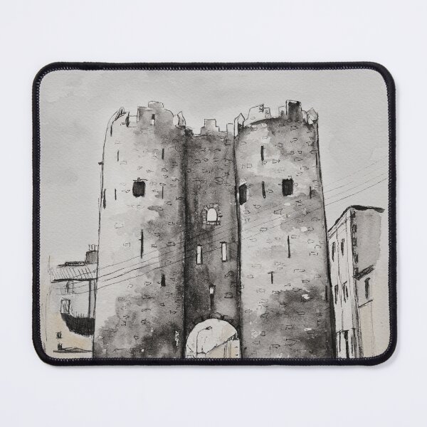 Item preview, The Saint Laurence Gate, Barbican, Drogheda, Watercolour Painting by Monika's Painting designed and sold by Monika's Painting.