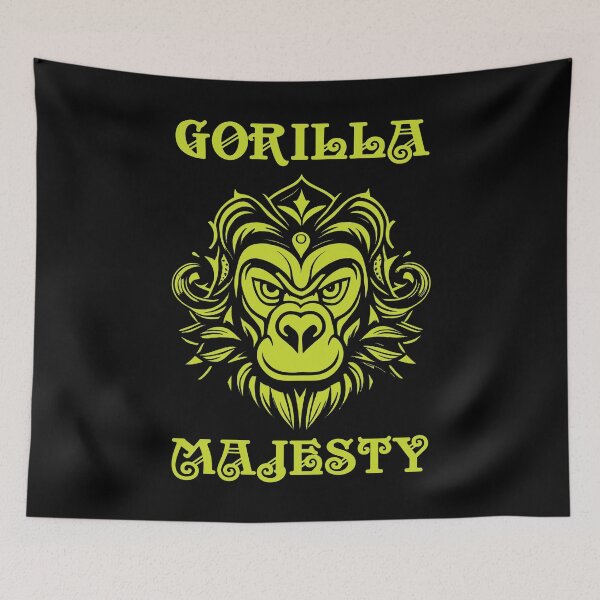 Item preview, Gorilla Crest Neon Yellow designed and sold by Soulemotion.